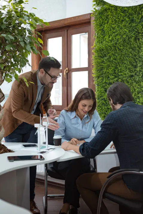 Des bureaux a energie positive